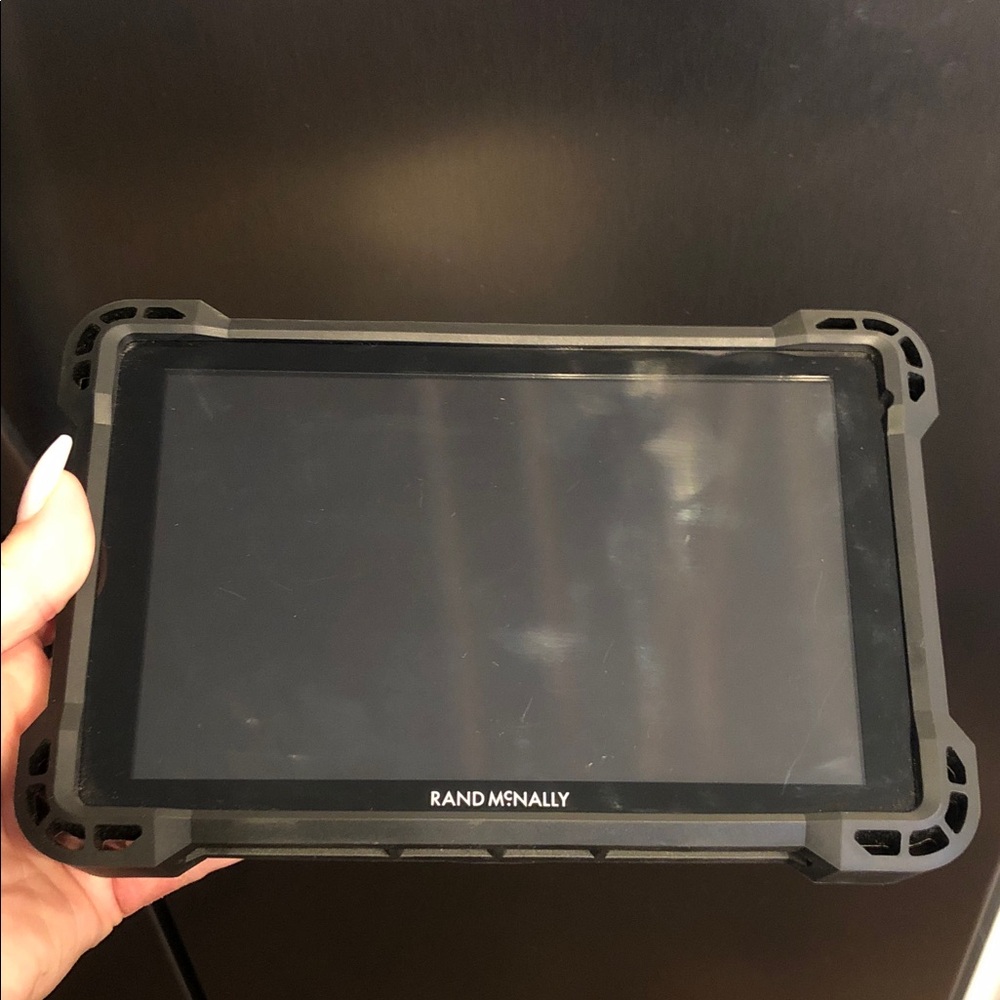 Rand McNally Black Rugged Tablet